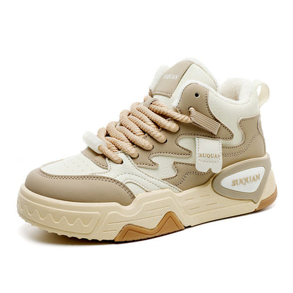 Damen High- Sneaker Bequem Sportlich