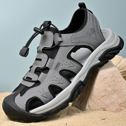 Damen Wanderschuhe Atmungsaktives Mesh Schnellschnürsystem Schwarz - Norvielle