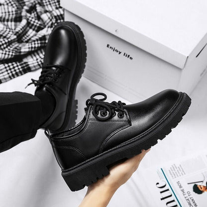 Herren Schnürschuhe Klassisch Leder