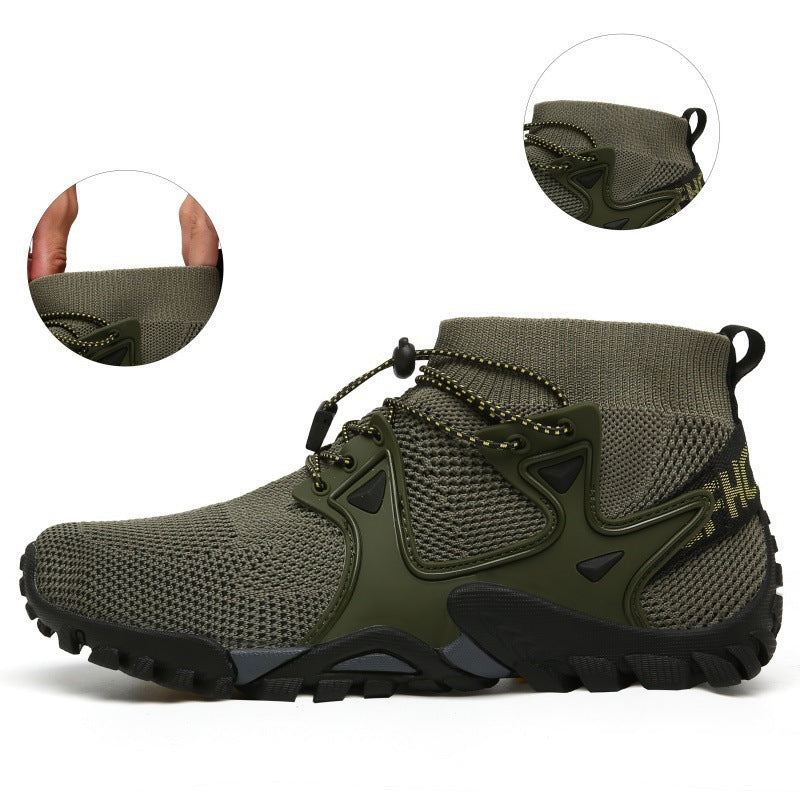 Damen Wanderschuhe Atmungsaktives Mesh Stabil