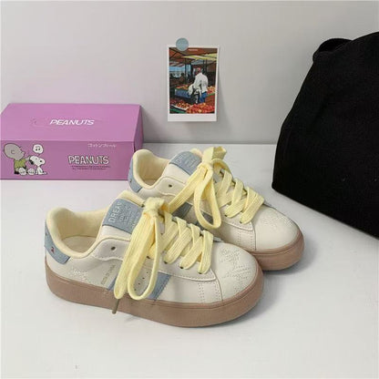 Damen Sneaker Bunt Grafik Bequem - Norvielle