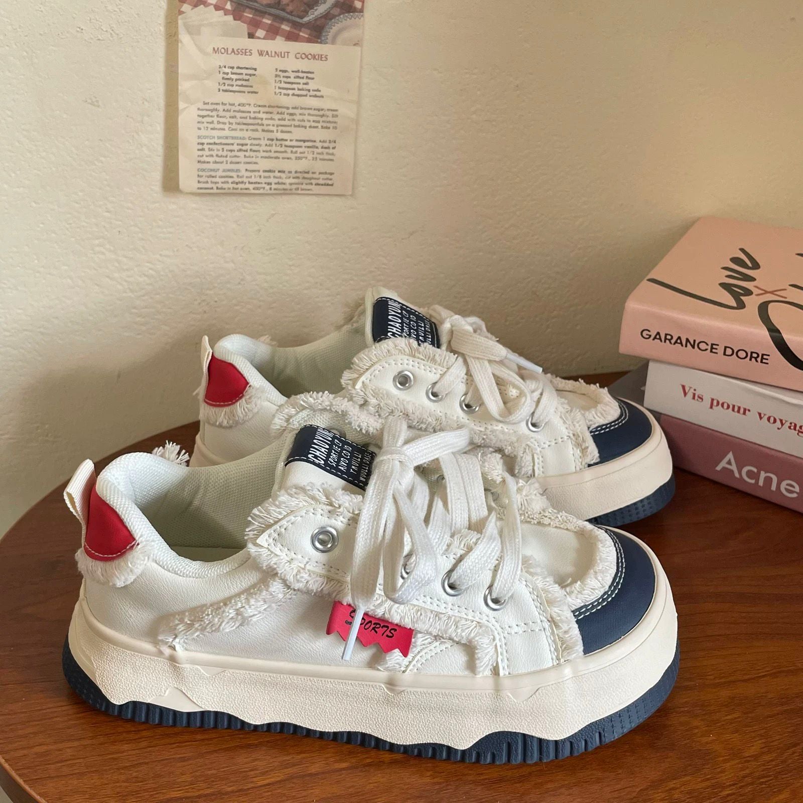 Damen Sneaker Weich Bequem Einzigartiges Design - Norvielle