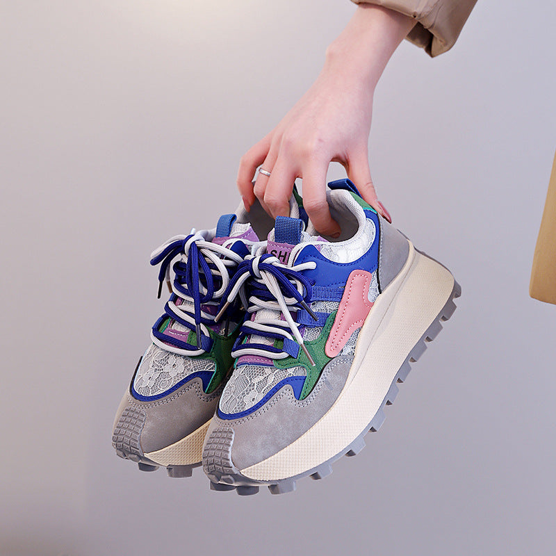 Damen Sneaker Ergonomisch Weiches Innenfutter