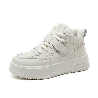 Damen High- Sneaker Gefüttert Klettverschluss