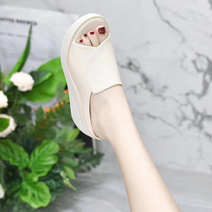 Damen Wedgesandalen Riemchen Design Bequem