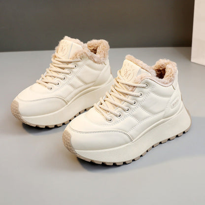 Damen Laufschuhe Warmes Innenfutter Komfort Sneaker
