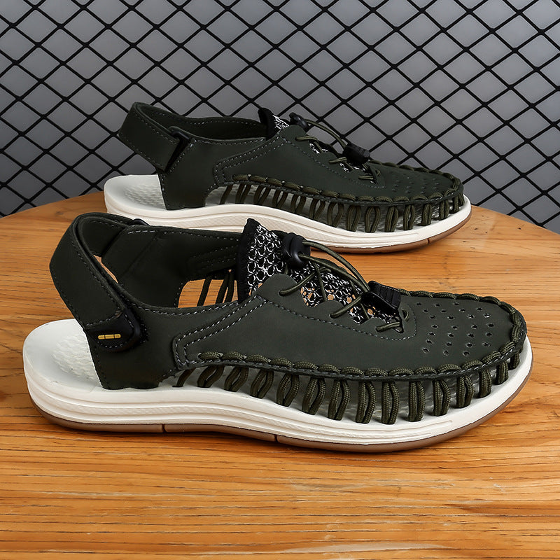 Damen Sportsandalen Elastisch Schnellschnürsystem Bequem