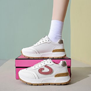 Damen Sneaker Atmungsaktives Mesh Komfortsohle
