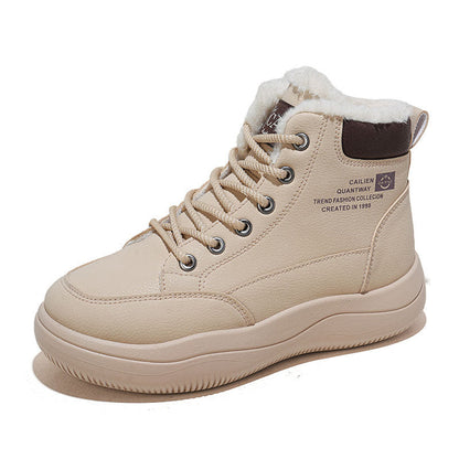 Damen Winterstiefel High- Warm Kuschelig