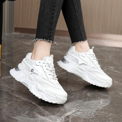 Damen Sneaker Chunky Atmungsaktives Mesh Rutschfest