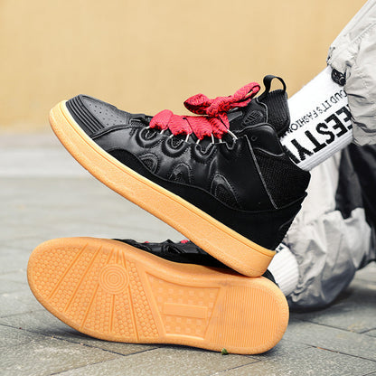 Damen High- Sneaker Mehrfarbig Schnürsystem Sportlich