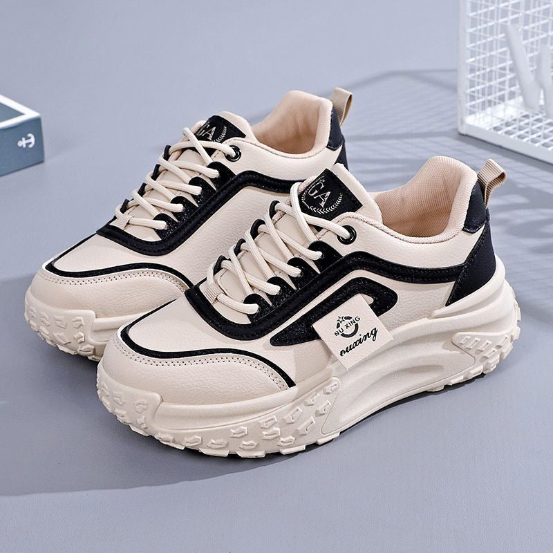 Damen Laufschuhe Sportlich Chunky Bequem