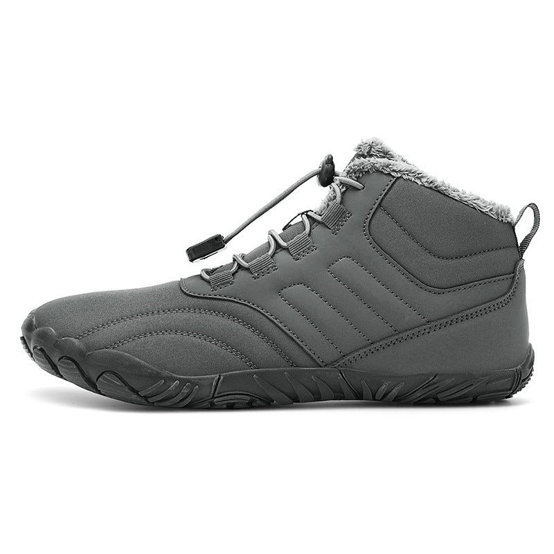 Damen Winter Sneaker Isoliert Rutschfest Schnellschnürsystem
