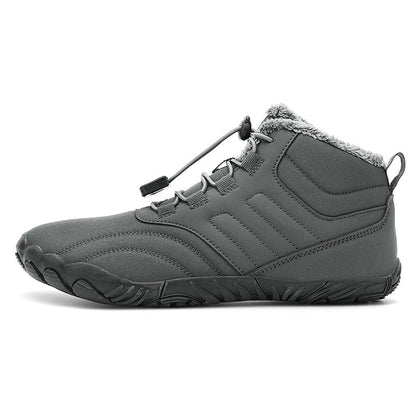 Damen Winter Sneaker Isoliert Rutschfest Schnellschnürsystem