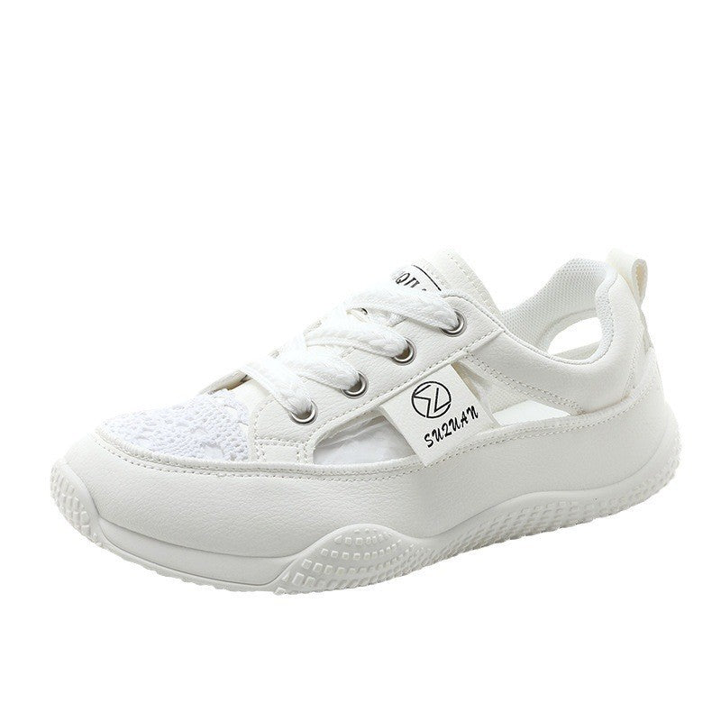 Damen Sneaker Atmungsaktives Netzdesign Florales Muster - Norvielle