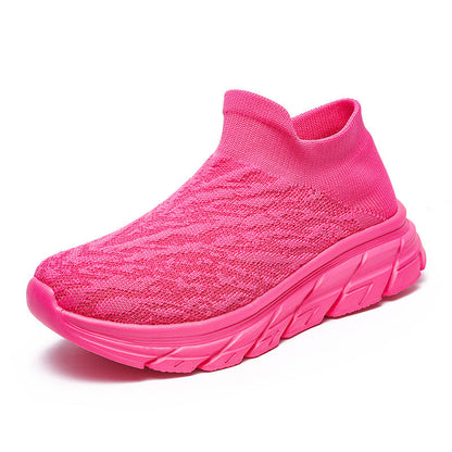 Damen High- Sneaker Elastisch Bequem