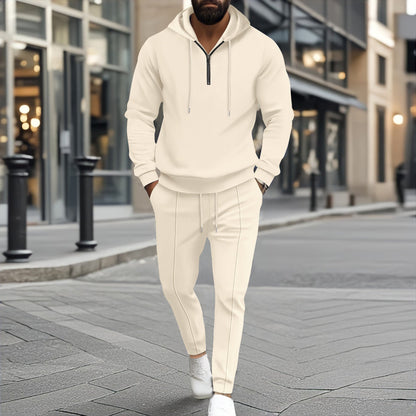 Herren Sportbekleidung Set Hoodie Jogginghose Bequem