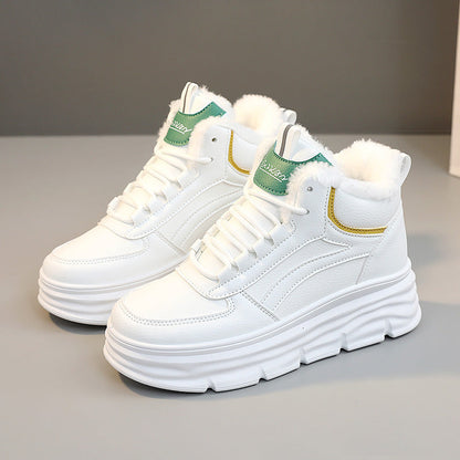 Damen High- Sneaker Warmfutter Dämpfende Sohle - Norvielle