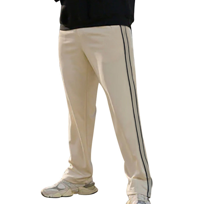 Herren Trainingshose Bequem Mit Kontraststreifen