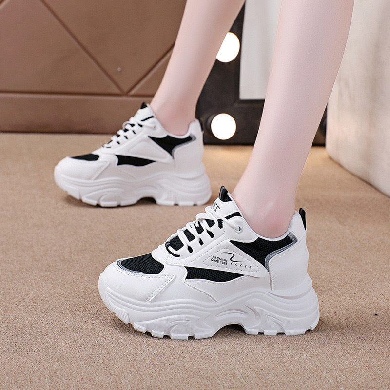 Damen Sportschuhe Chunky Atmungsaktives Mesh Komfortabel