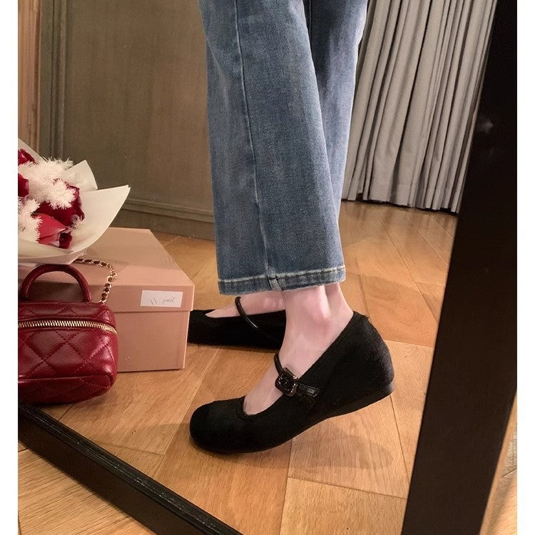 Damen Ballerinas Leopardenmuster