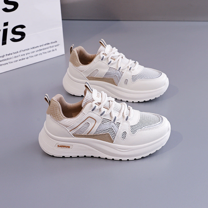 Damen Sneaker Atmungsaktives Mesh Stoßdämpfend