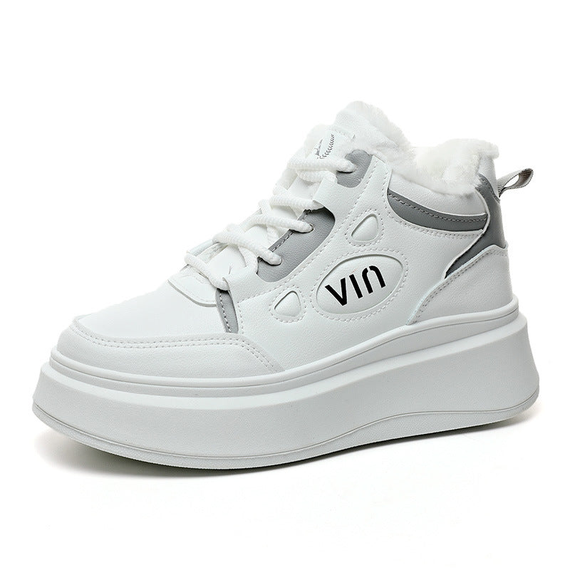 Damen High- Sneaker Weiches Innenfutter Robust