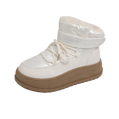 Damen Winterstiefel High- Gefüttert Warm