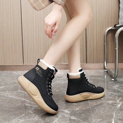 Damen Sneaker Gefüttert Warm Rutschfest Winter Schuhe - Norvielle