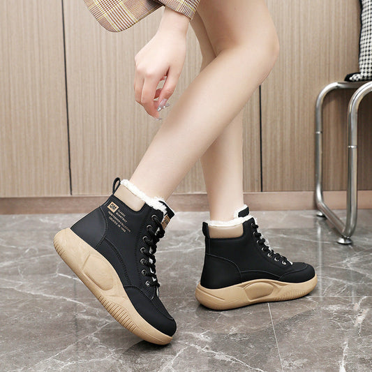 Damen Sneaker Gefüttert Warm Rutschfest Winter Schuhe - Norvielle