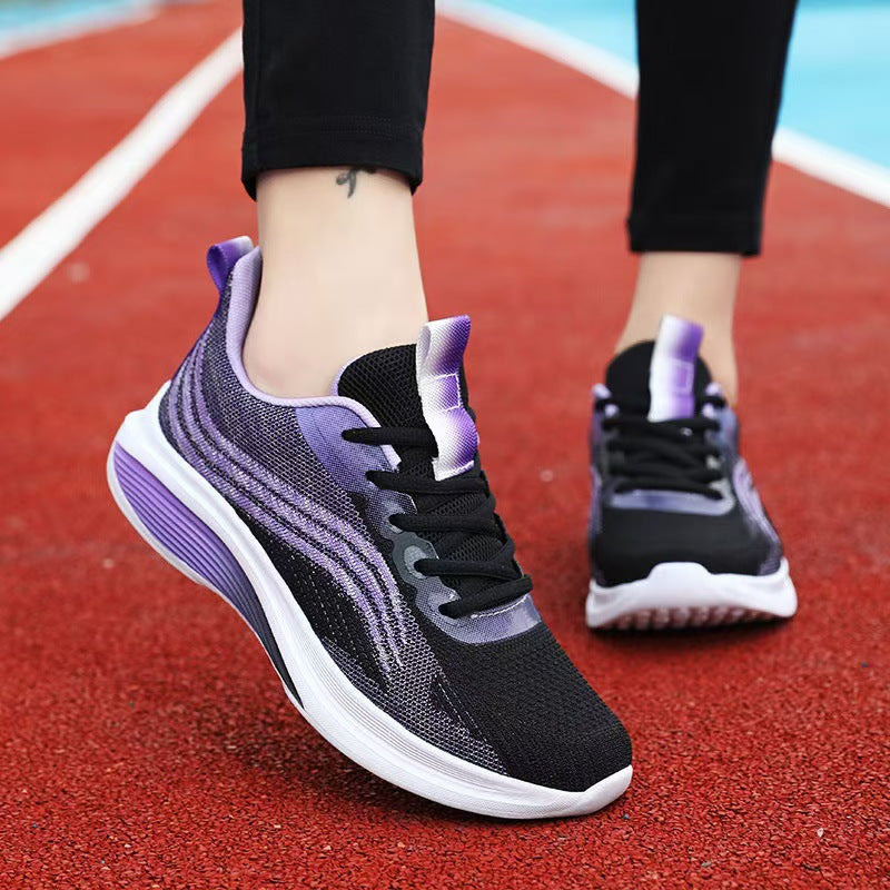 Damen Sneaker Leicht Atmungsaktives Mesh Fitnessschuhe