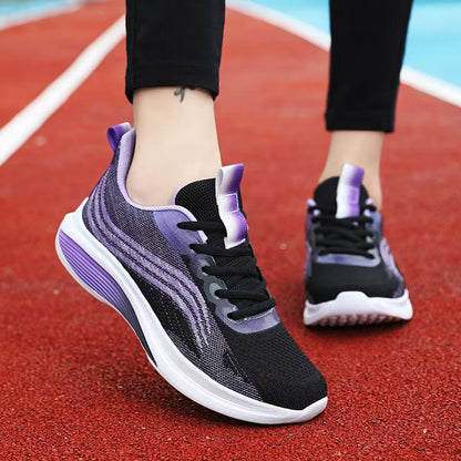 Damen Sneaker Leicht Atmungsaktives Mesh Fitnessschuhe