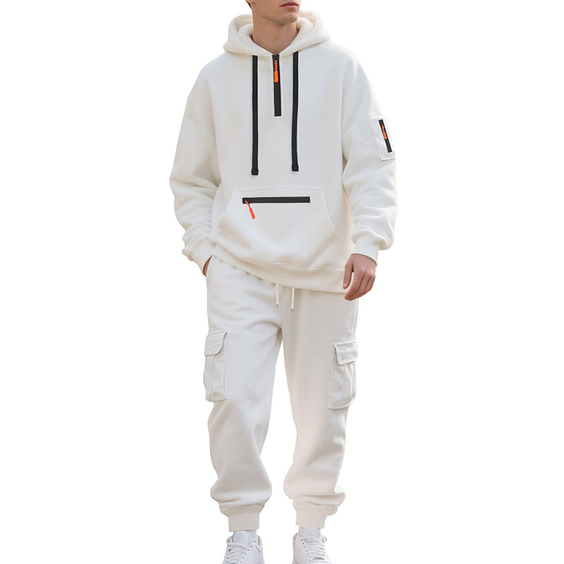 Herren Sportanzug Hoodie Jogginghose Sportlich