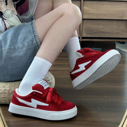 Damen Sneaker Sportlich Weich Laufsohle Elegant