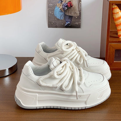 Damen Hochzeitsschuhe Plattform Sneaker Bequem