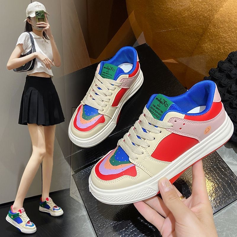 Damen Sneaker Bunt Komfortabel Gepolstert - Norvielle