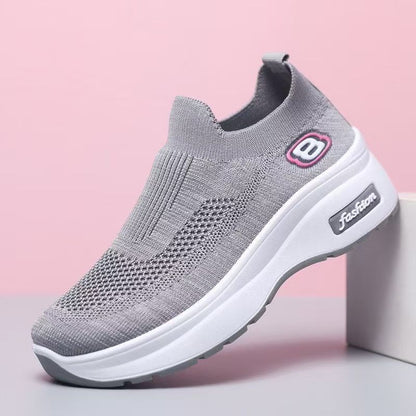 Damen Sneaker Atmungsaktiv Weich Komfort