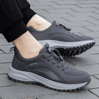 Damen Laufschuhe Atmungsaktives Mesh Komfortabel Schnellschnürsystem