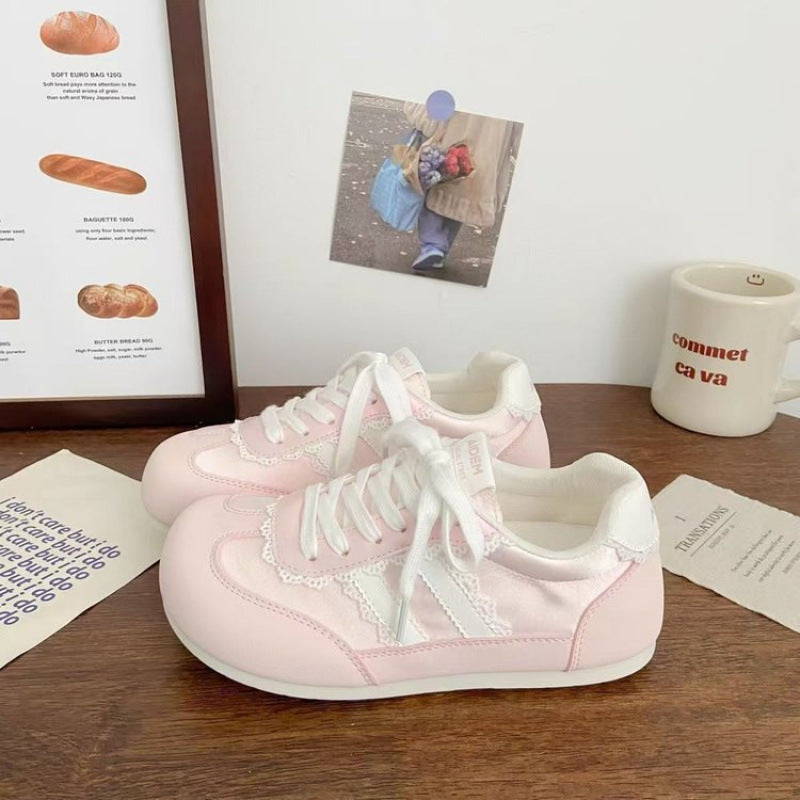 Damen Sneaker Atmungsaktives Spitze