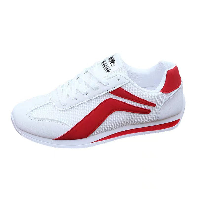 Damen Sneaker Atmungsaktives Leder Rutschfest
