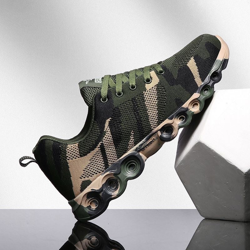 Damen Laufschuhe Camouflage Atmungsaktive Sohle