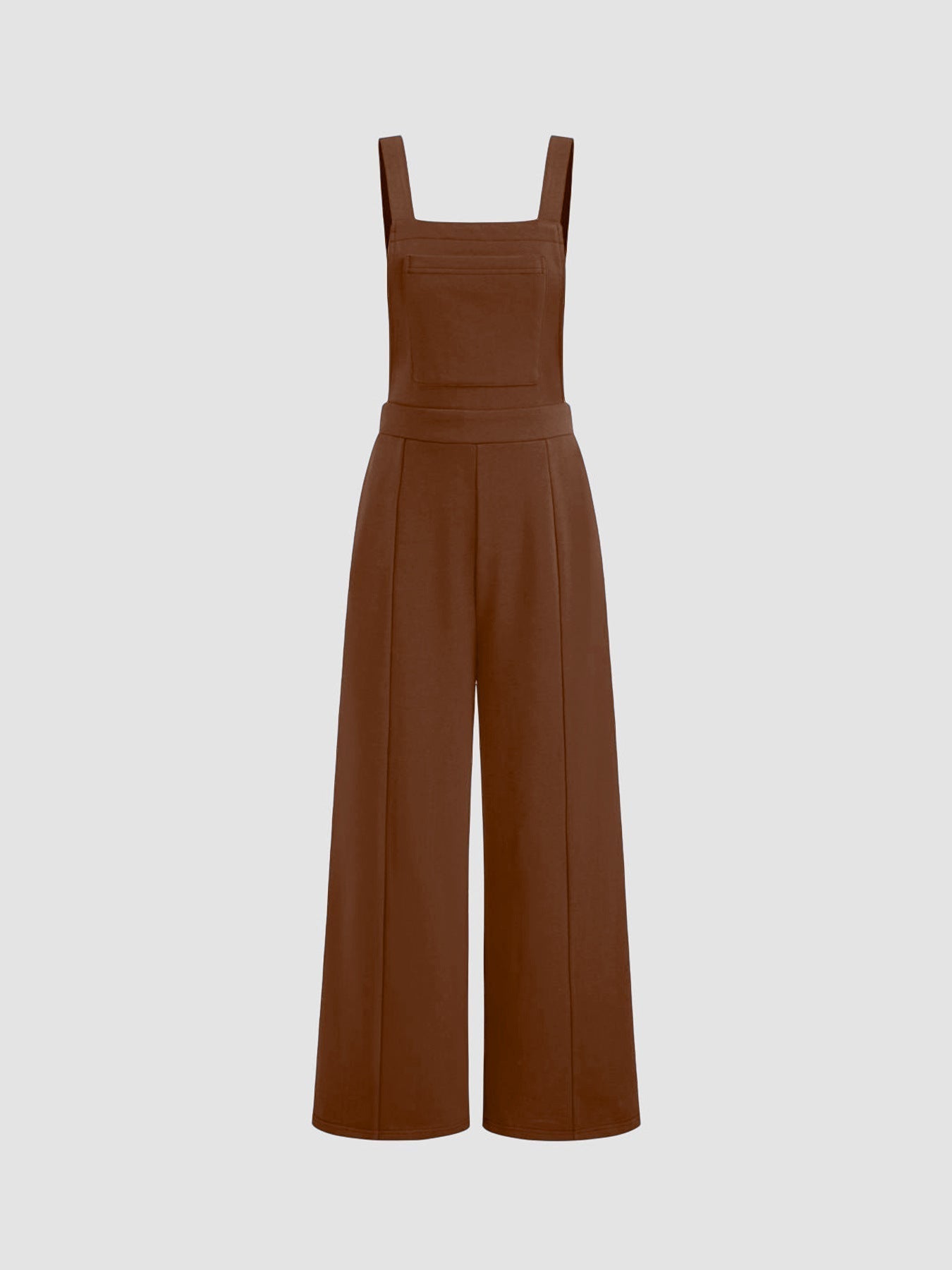 Damen Weitbein-Overall mit Taschen Modern
