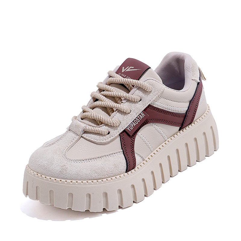 Damen Sneaker Bequem Chunky Sohle Sportschuh Weite