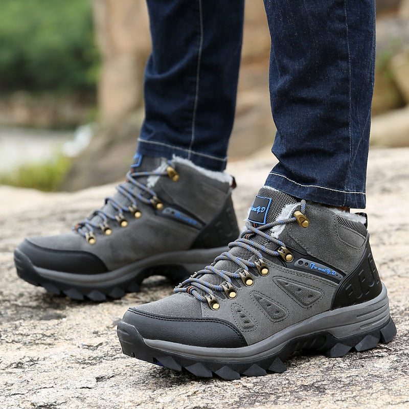 Damen Winterstiefel Wasserdicht Warm Isoliert Rutschfest Schwarz - Norvielle