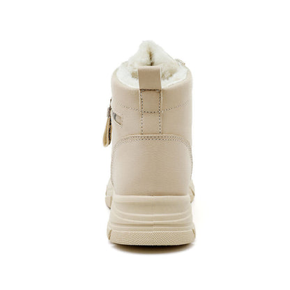 Damen Winterstiefel Warm Rutschfest Hochschuhe