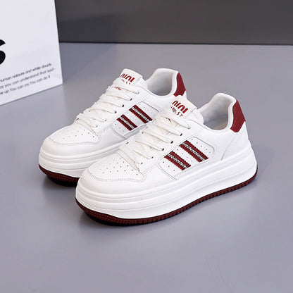 Damen Plattform Sneaker Moderner Stil
