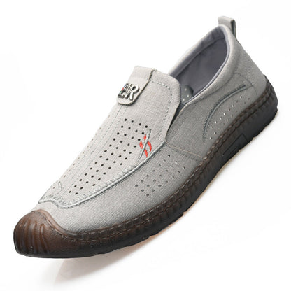 Damen Slip-On Schuhe Atmungsaktiv Rutschfeste Sohle