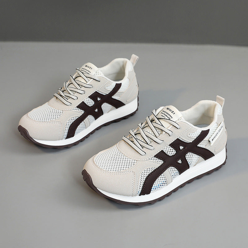 Damen Laufschuhe Atmungsaktives Mesh Dämpfungssohle
