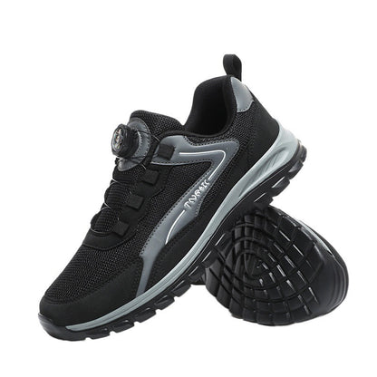 Damen Laufschuhe Schnellschnürsystem Komfort Schwarz - Norvielle