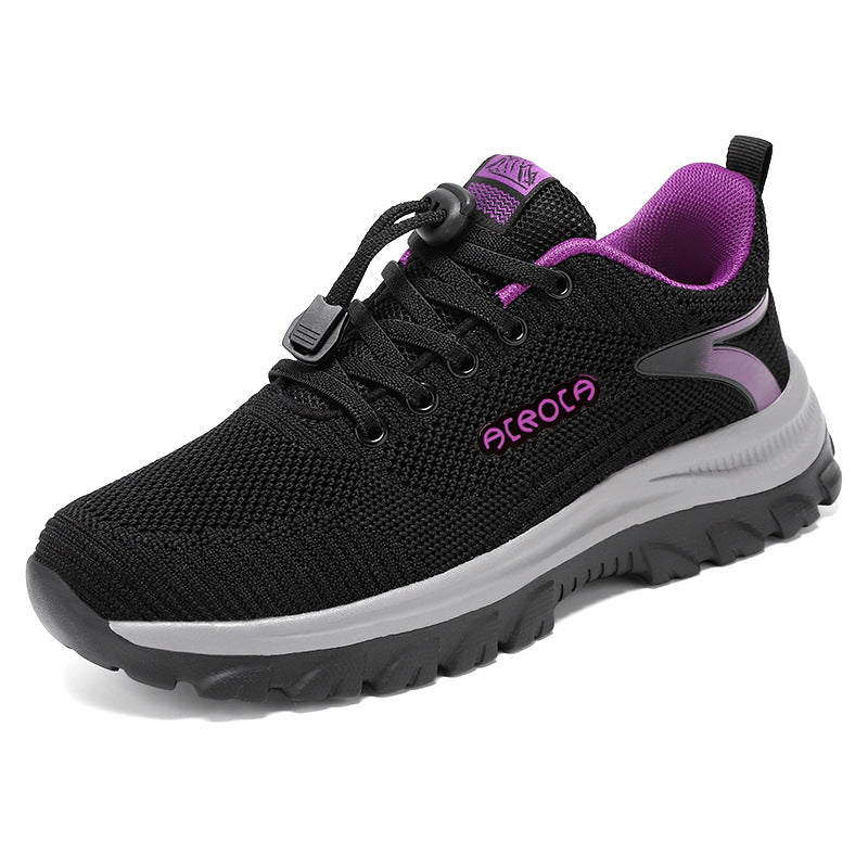 Damen Laufschuhe Schnellschnürsystem Flexibel